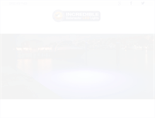 Tablet Screenshot of incredibleunderwaterlights.com